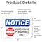 Signmission Warehouse Personnel Only Sign, Vinyl Decal, 7in W x 5in L, 2PK OS-2PACK-NS-D-57-L-16852 - alternate 4